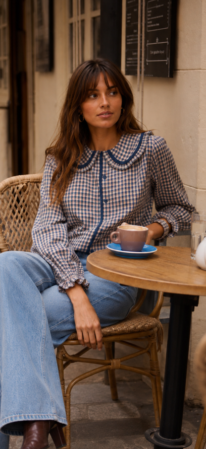 Chemise Javier Bleue