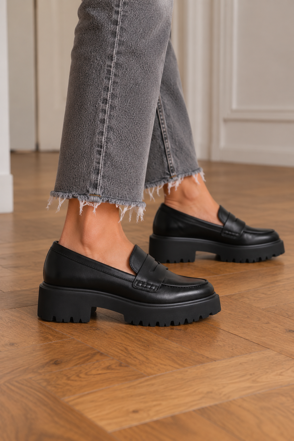 Mocassins Gaby Noirs