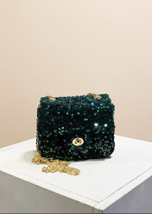 Sac Chris Strass Vert