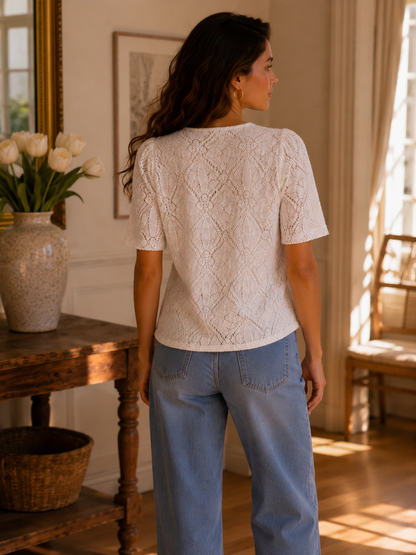Blouse Valla Ecrue