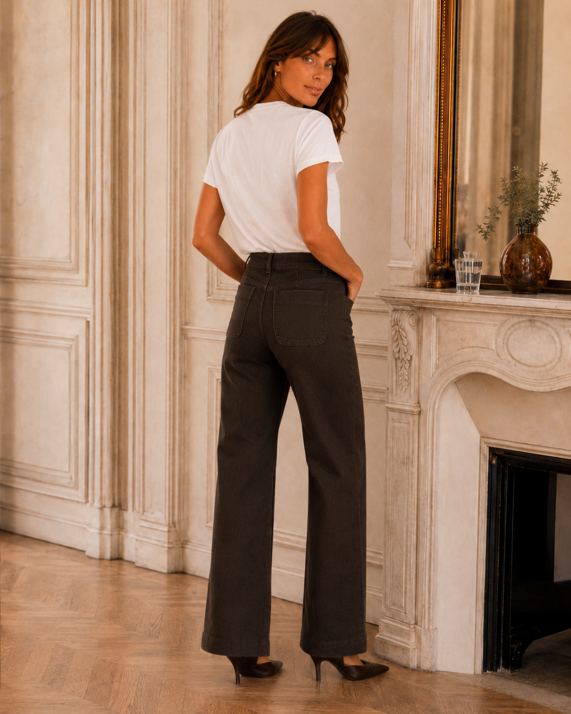 Jean Flare Alma Brut Choco