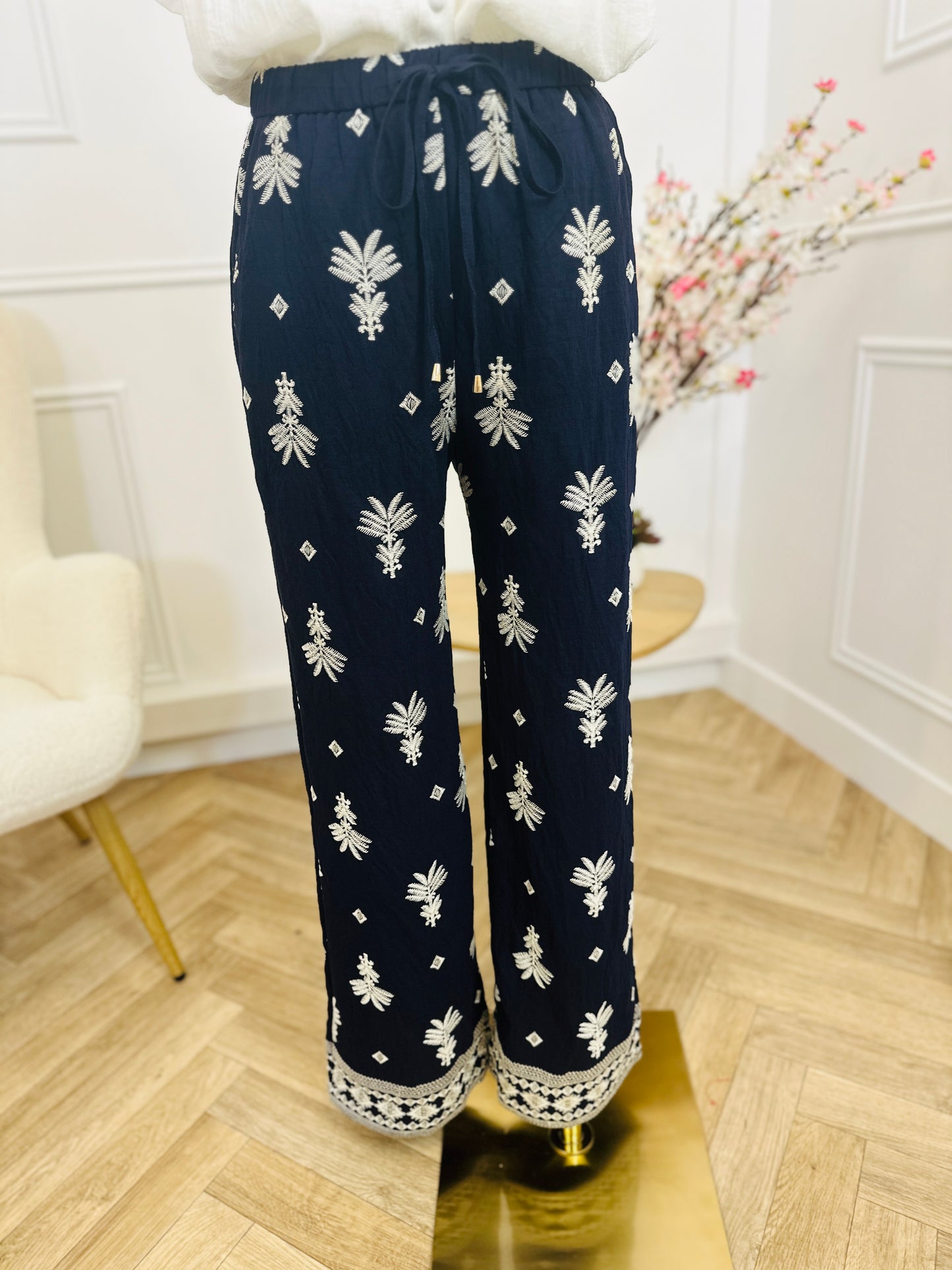 Pantalon De Palma Navy