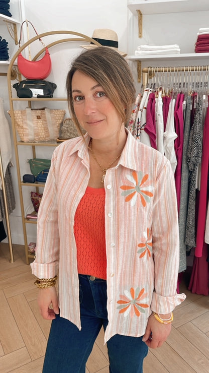 Chemise Junine Corail