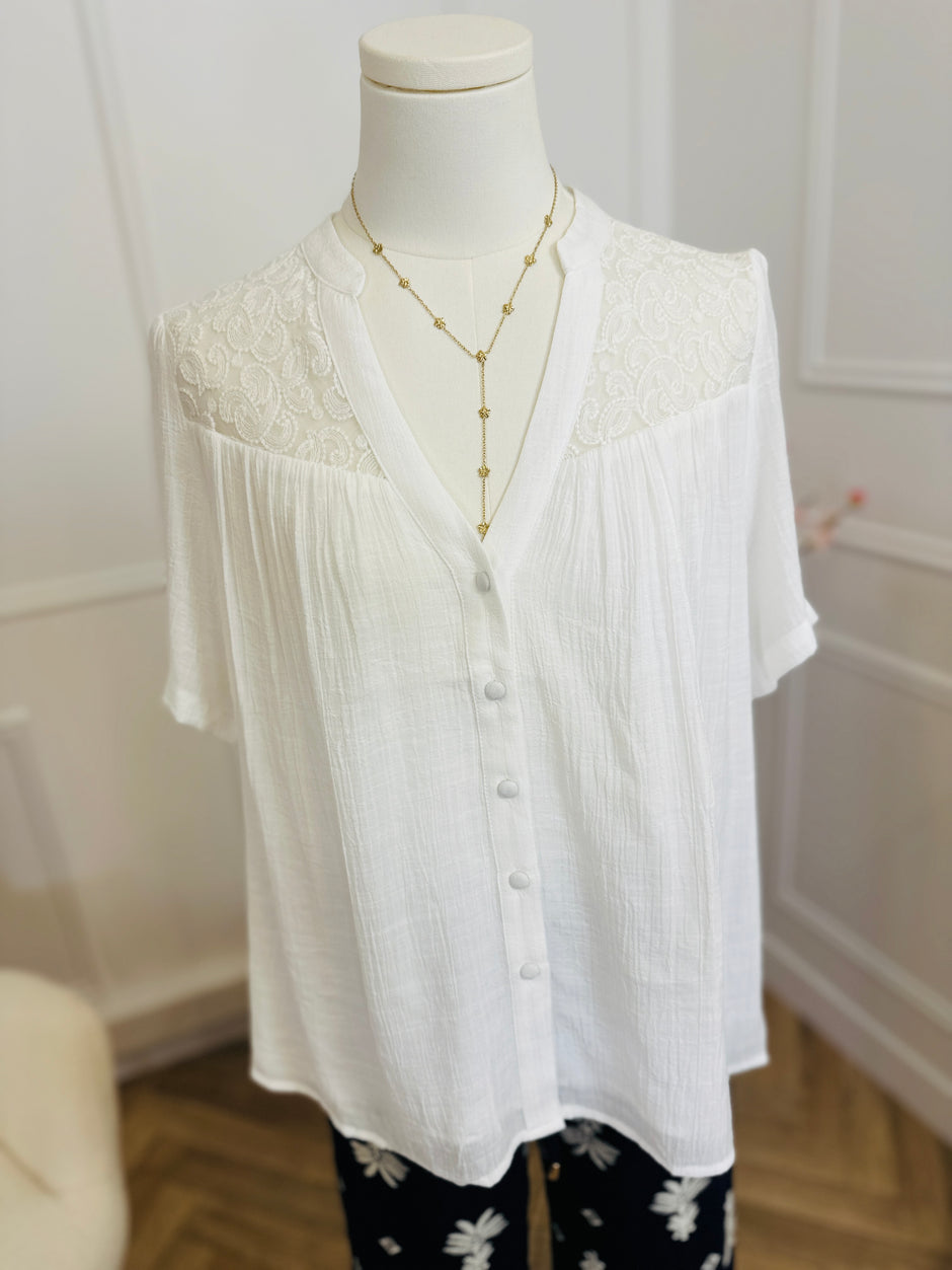 Blouse Sacha Ecrue