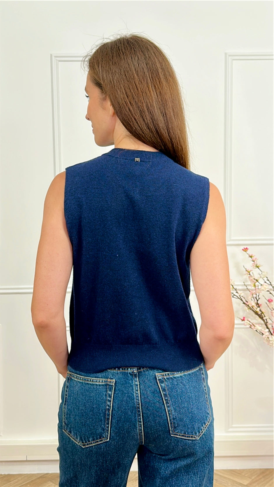 Débardeur Mondaine Marine