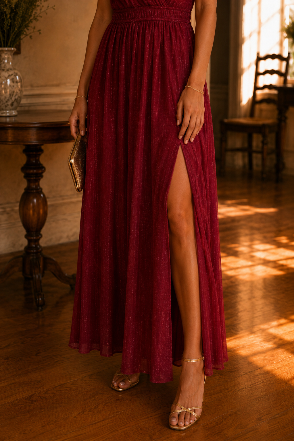 Robe Perlina Rouge