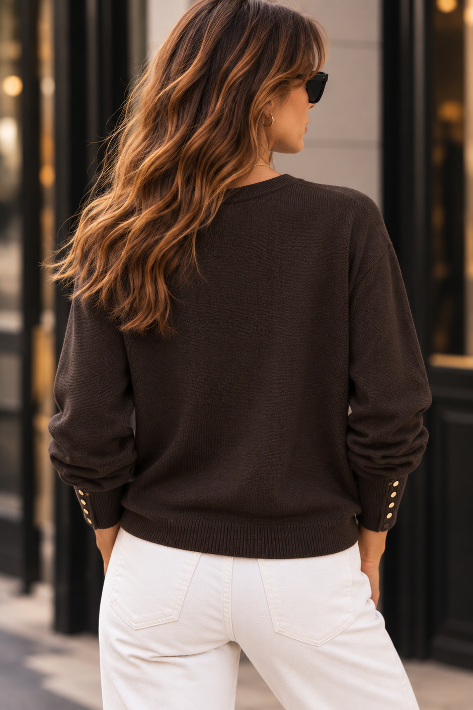 Pull Fin Cilla Choco