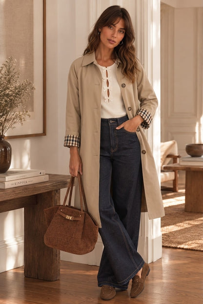 Trench Alicia Beige