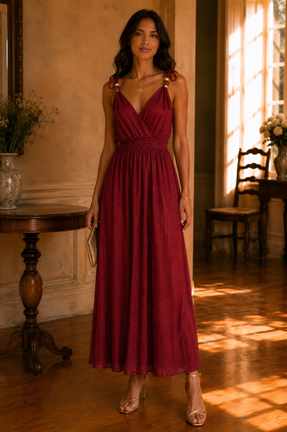 Robe Perlina Rouge