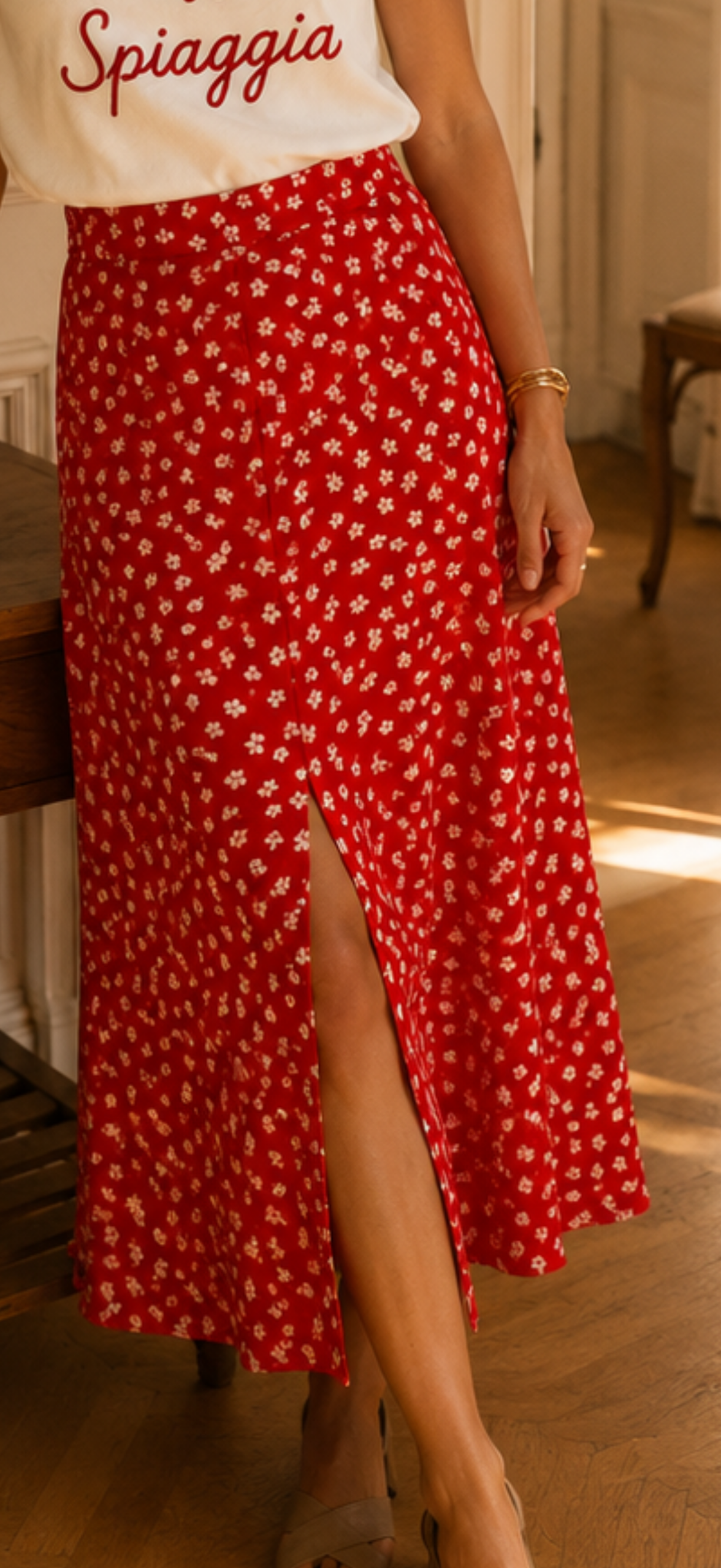 Jupe Mina Rouge