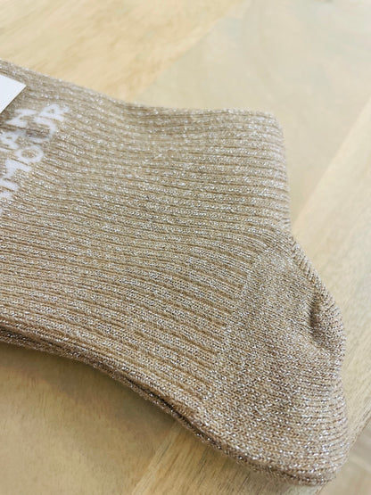 Chaussettes Maman d'Amour Camel