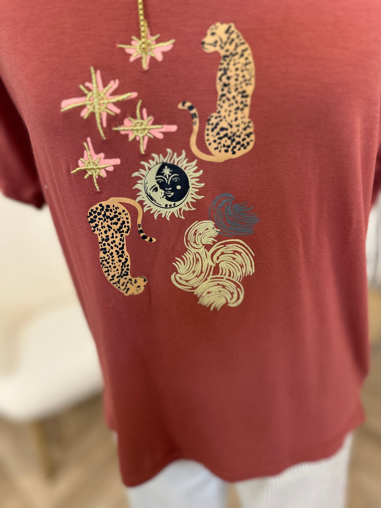 T-shirt Cosmic Terracota