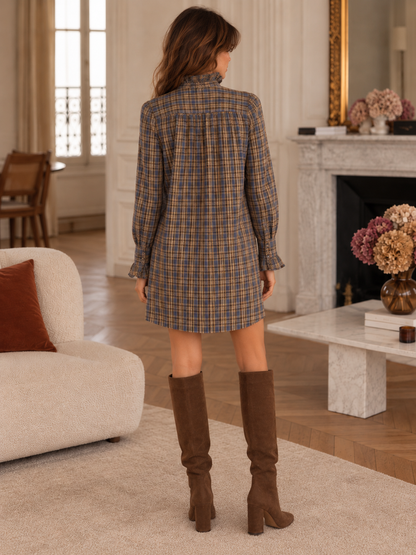 Robe Adrian Choco Bleue