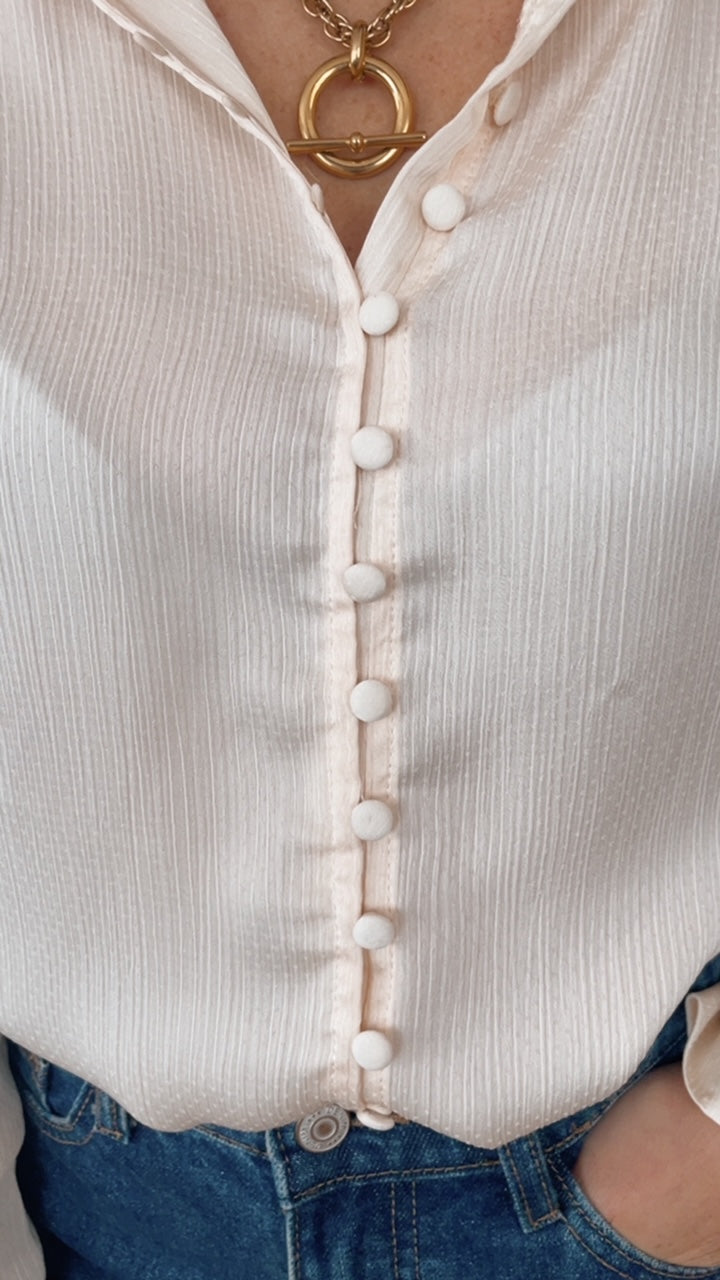 Blouse Tiffaine Beige