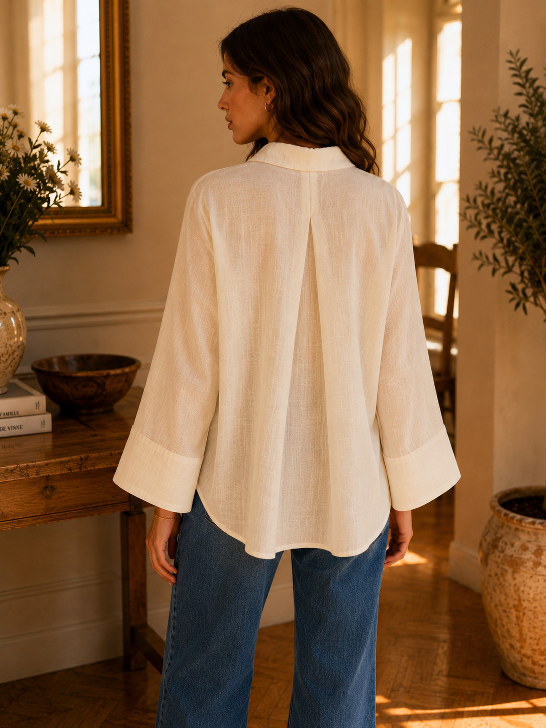 Chemise Shantyla Ecru