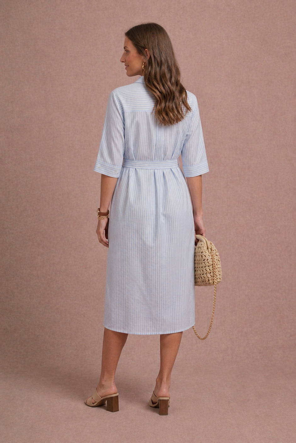 Robe Becca Bleue