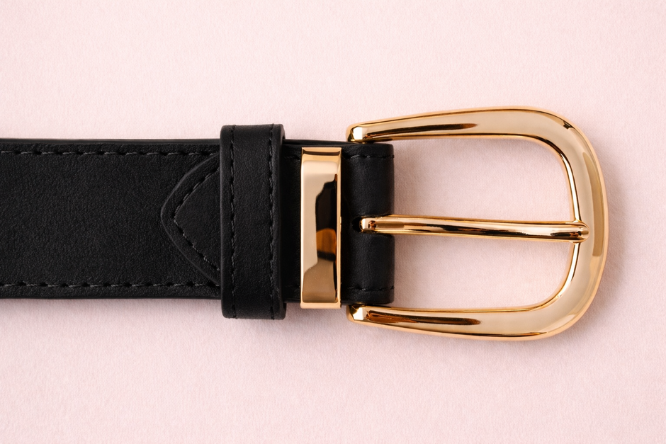 Ceinture Cuir Fanny Noire