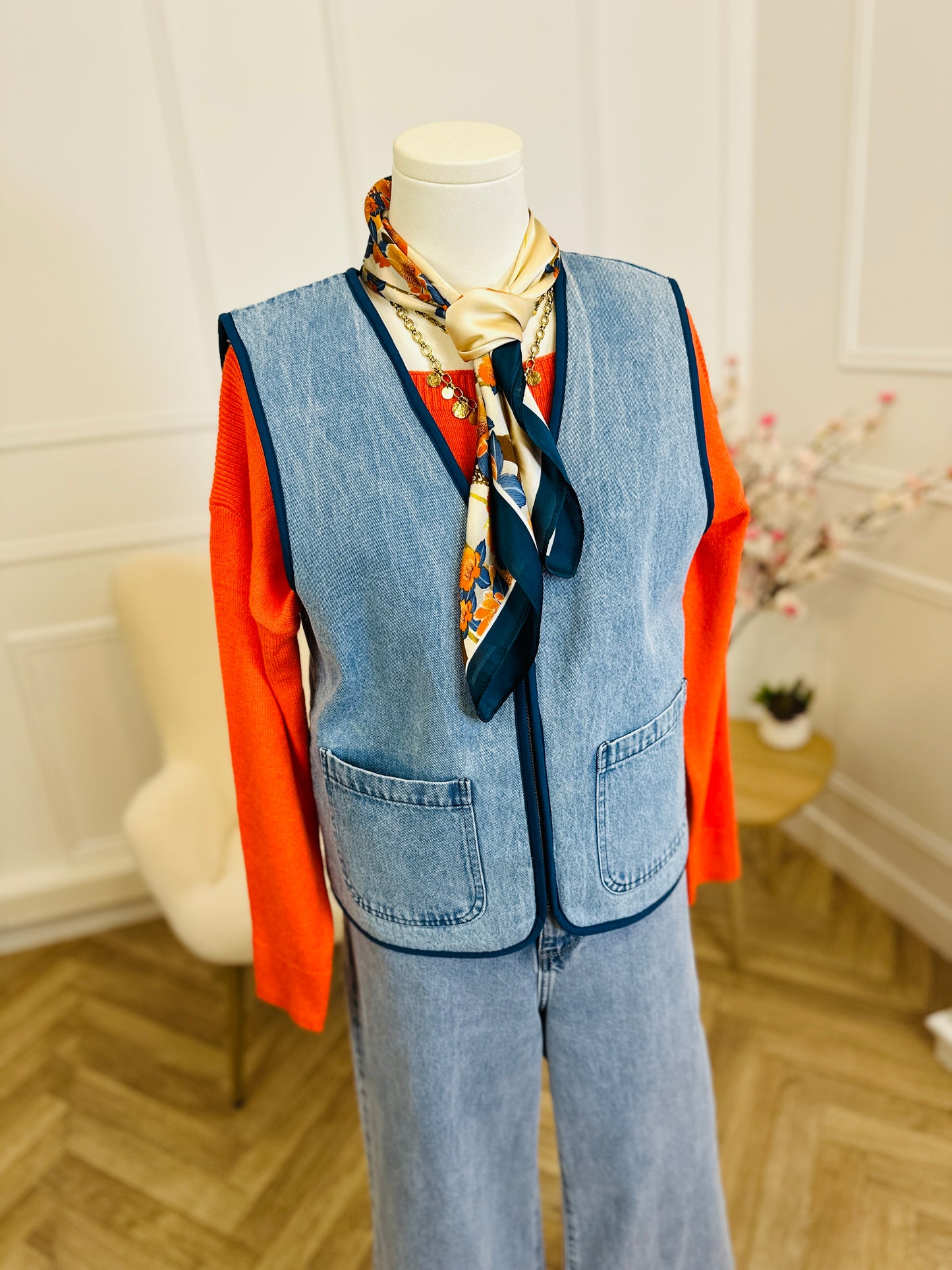 Gilet Sans Manches Hiramo Jean