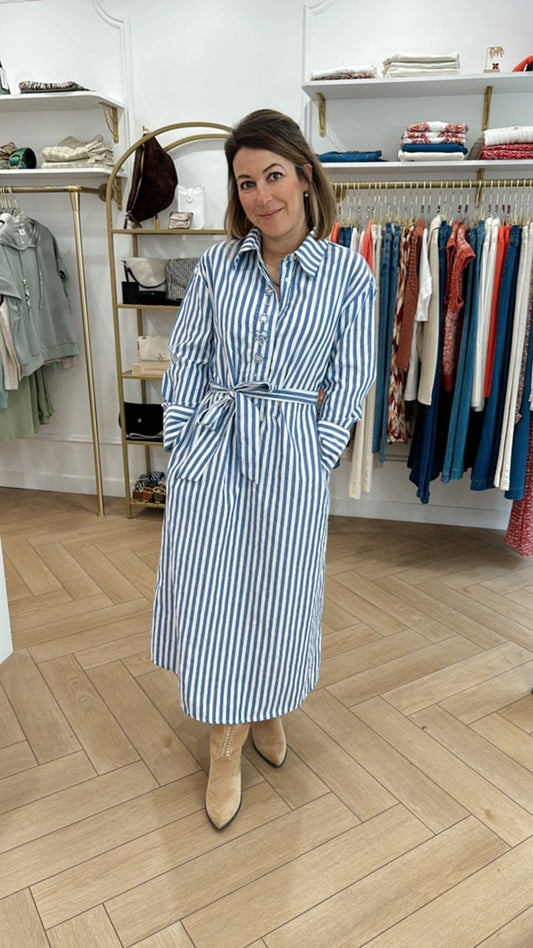 Robe Odonie Bleue