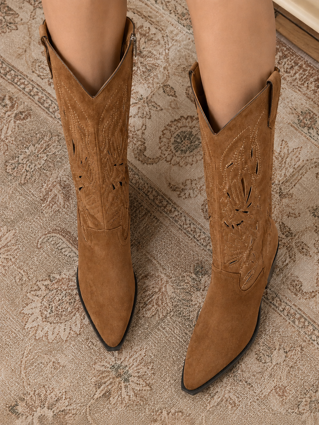 Bottes Petra Camel