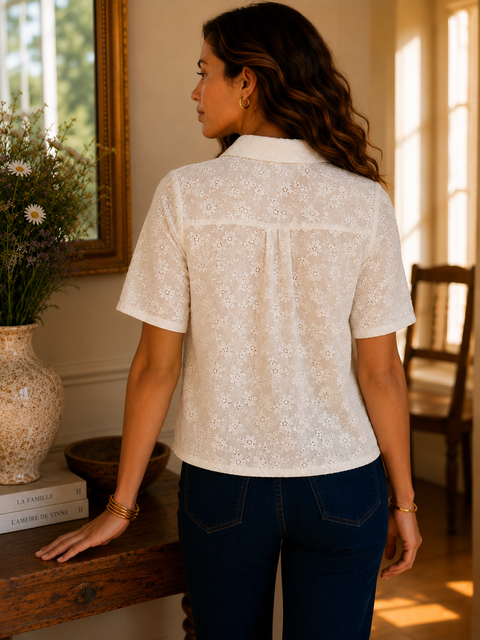 Chemise Lise Ecrue