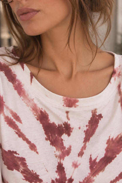 Tee Shirt Tye Dye Ivy Rose