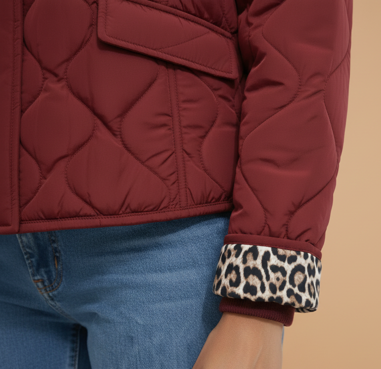 Veste Amala Bordeaux Léo