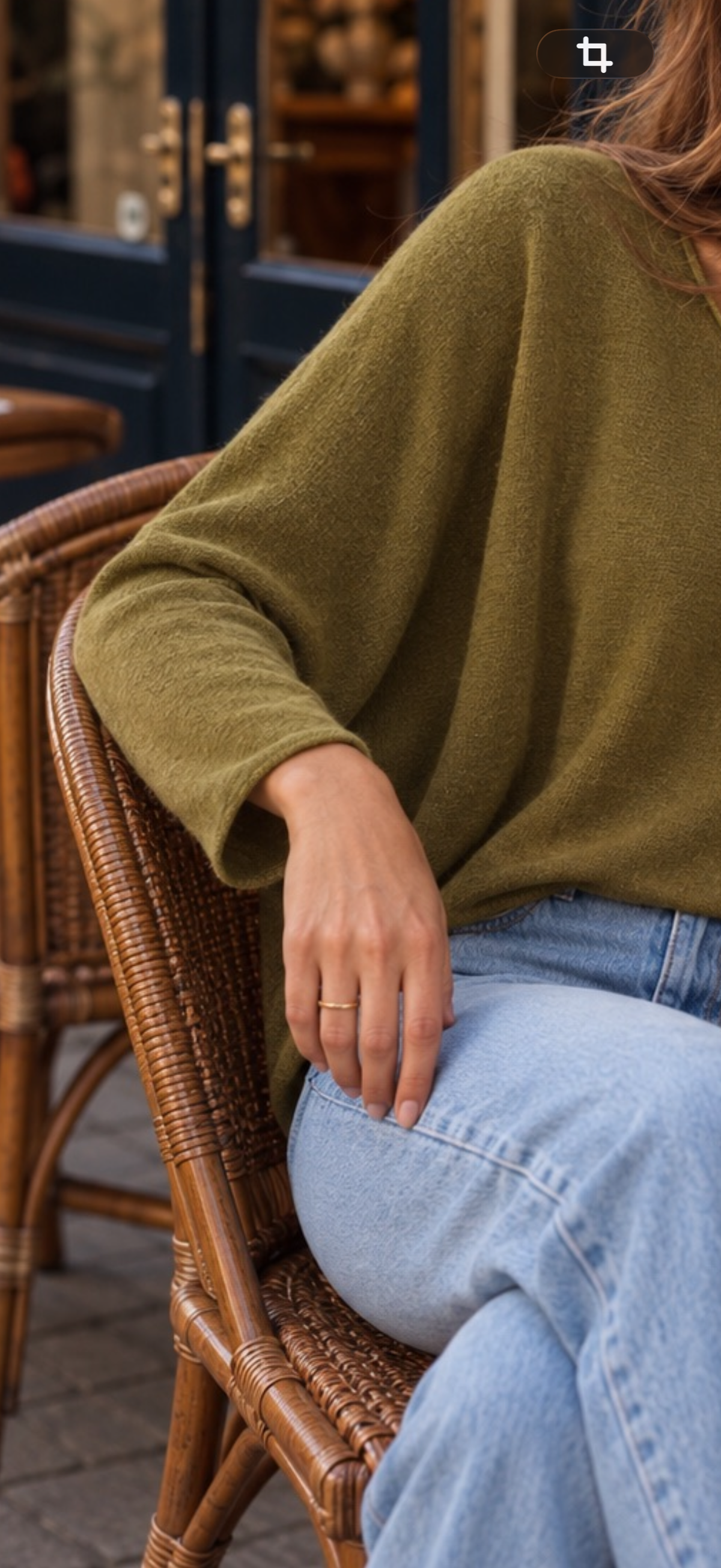 Pull Irene Olive
