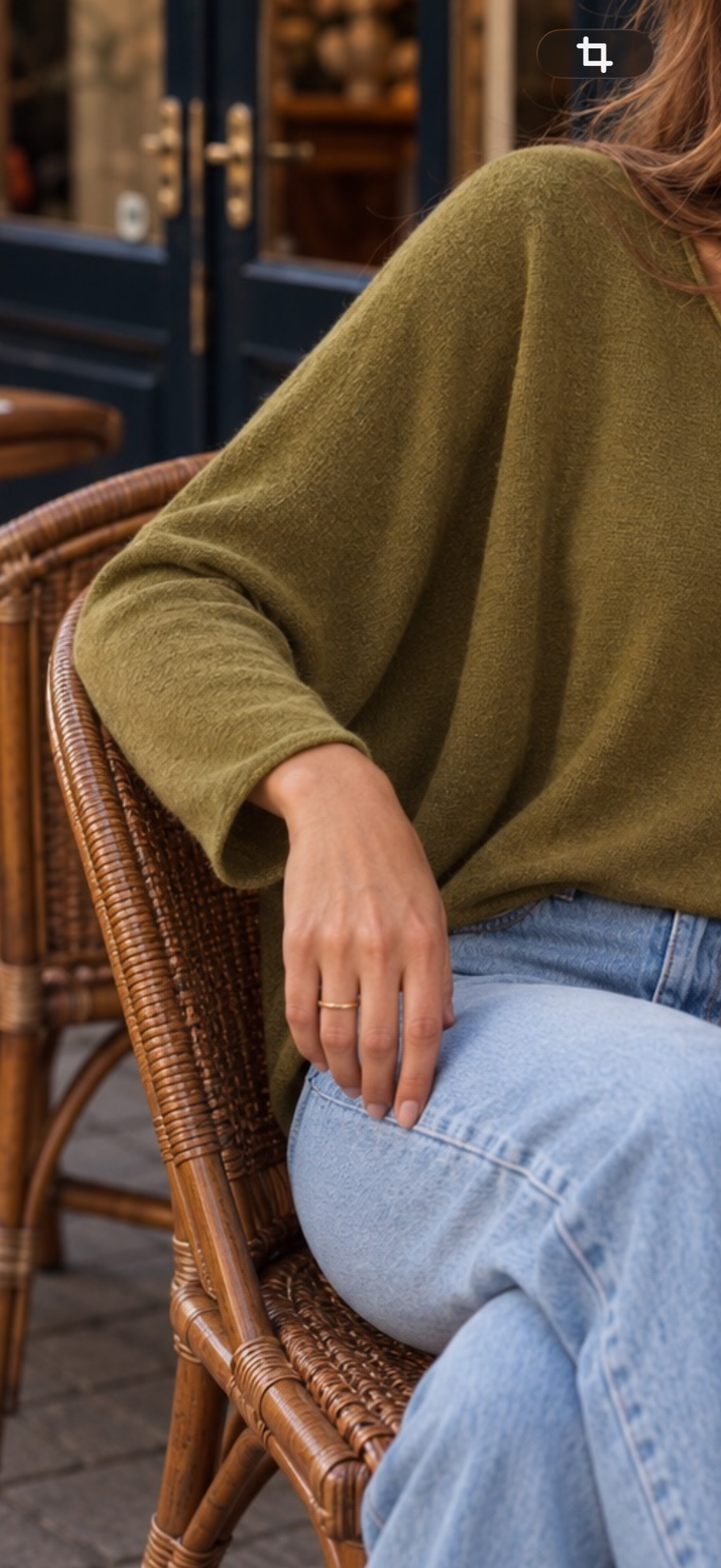 Pull Irene Olive