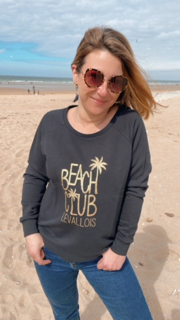 Sweat Beach club Levallois noir