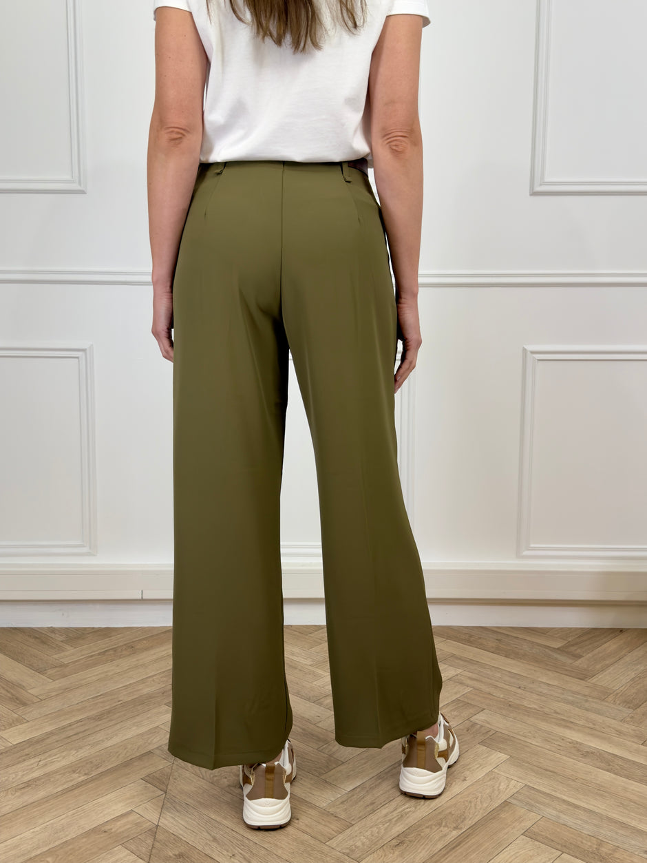 Pantalon Maelia Kaki