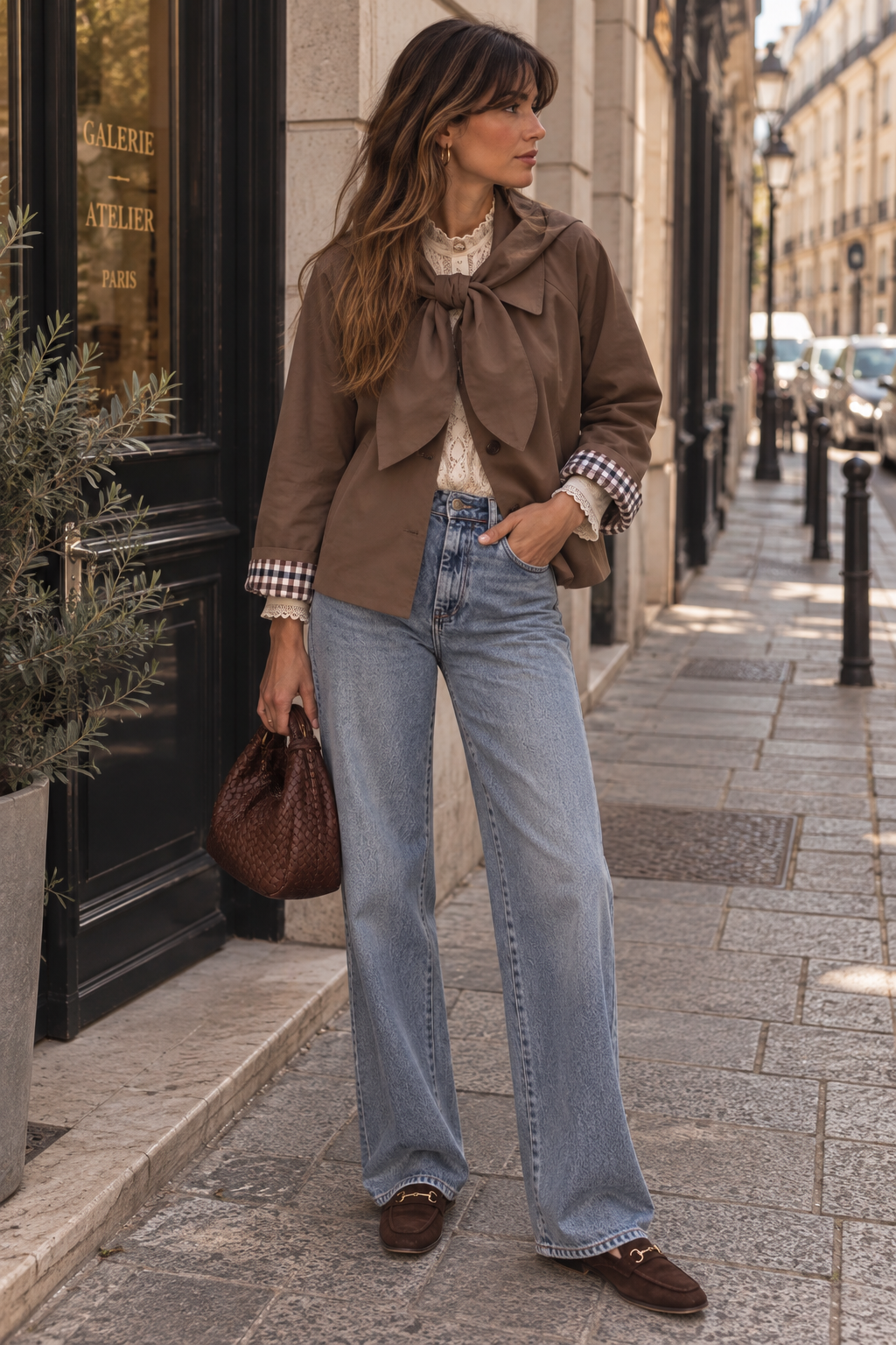 Trench Court Adenais Choco