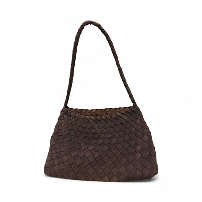 Sac Elaine Tressé Choco