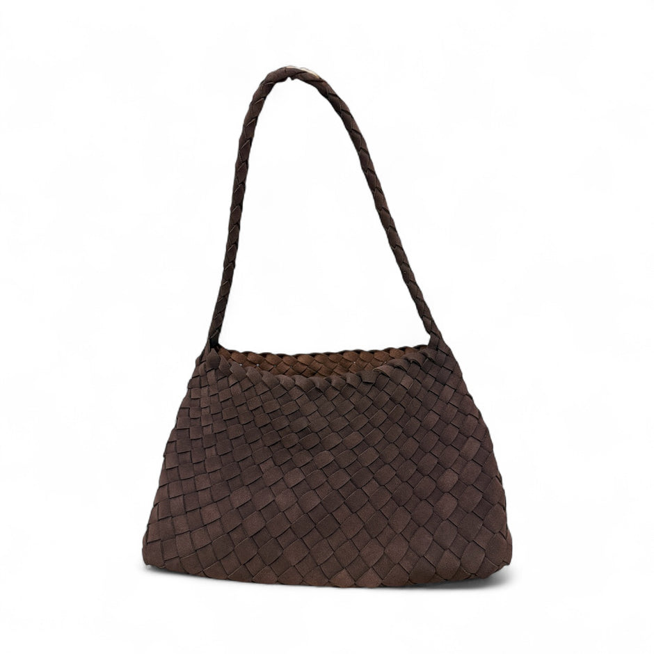 Sac Elaine Tressé Choco