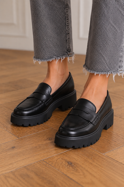 Mocassins Gaby Noirs
