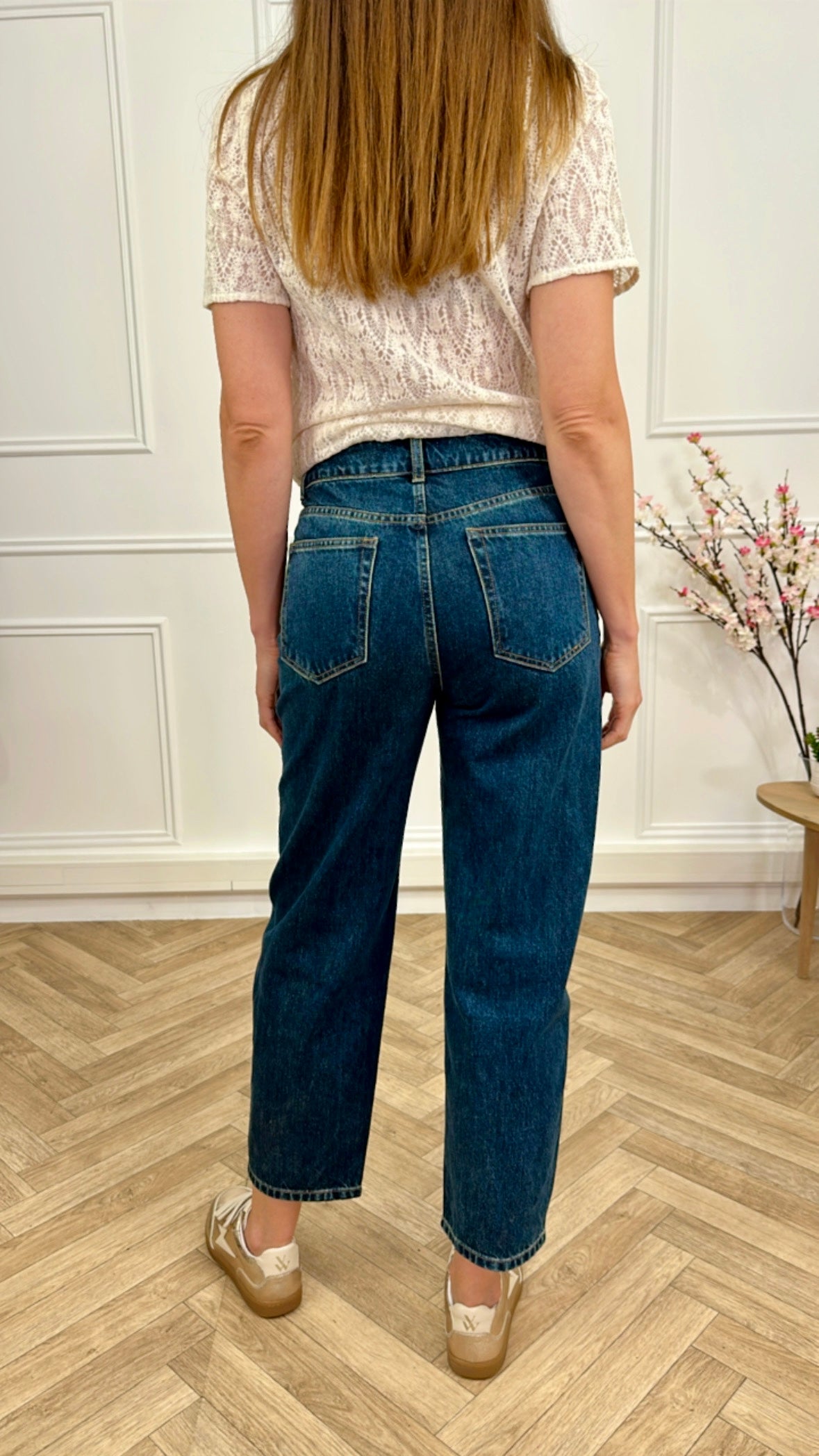 Jean Bony - denim bleu foncé