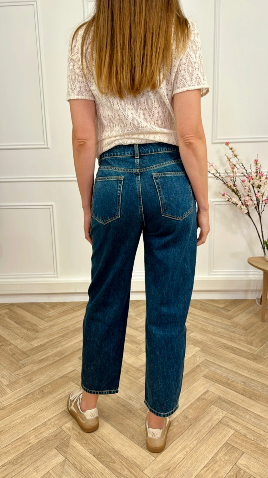 Jean Bony - denim bleu foncé