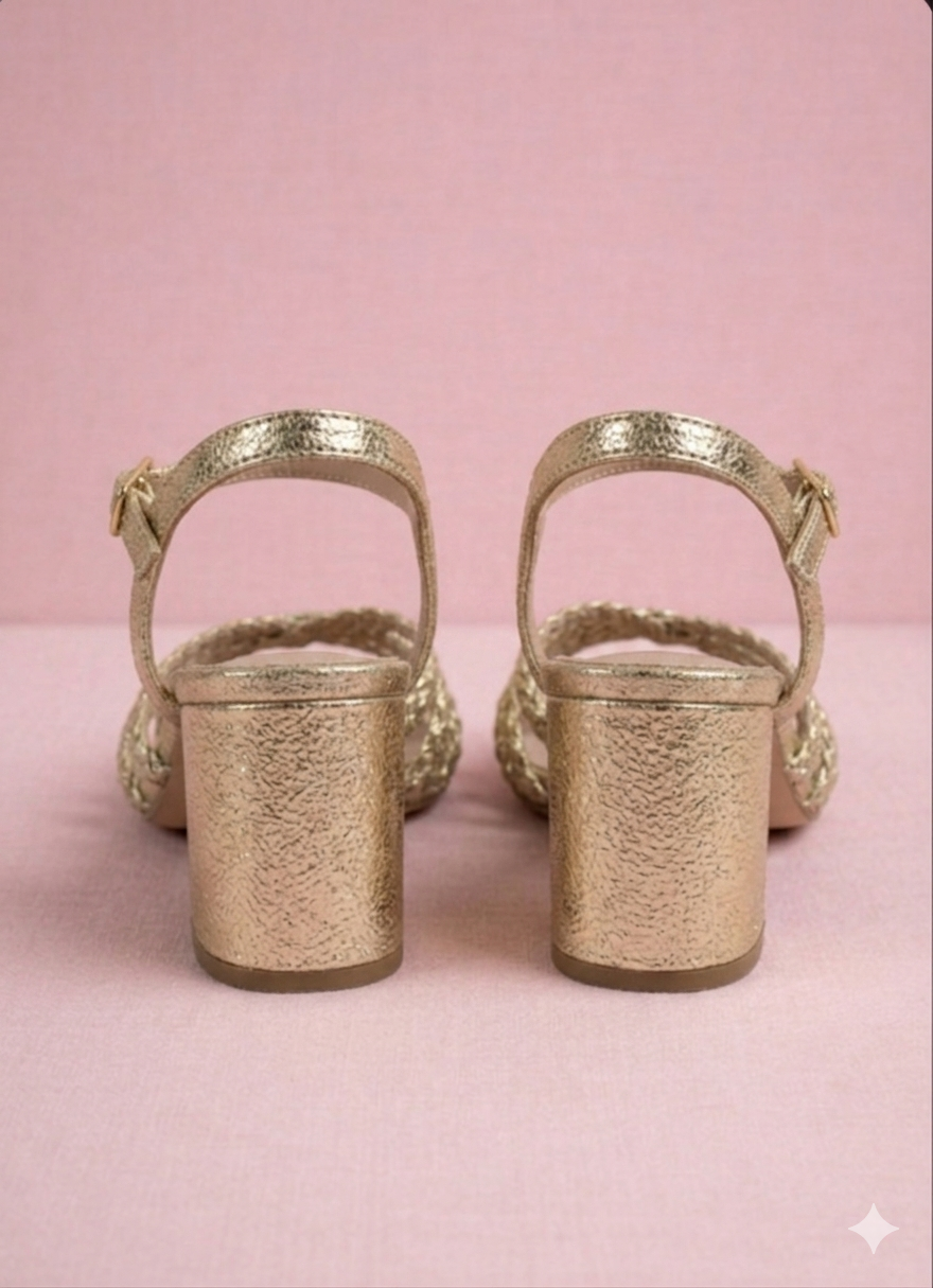 Sandales Lou Dorées