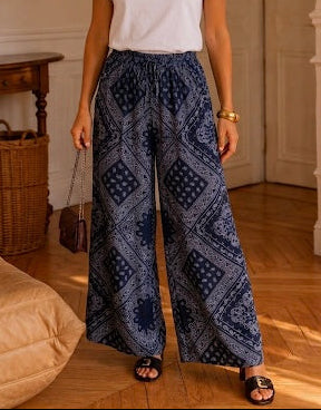 Pantalon Arina Bleu