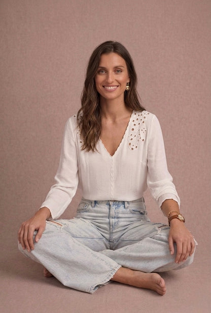 Blouse Belinda Ecrue
