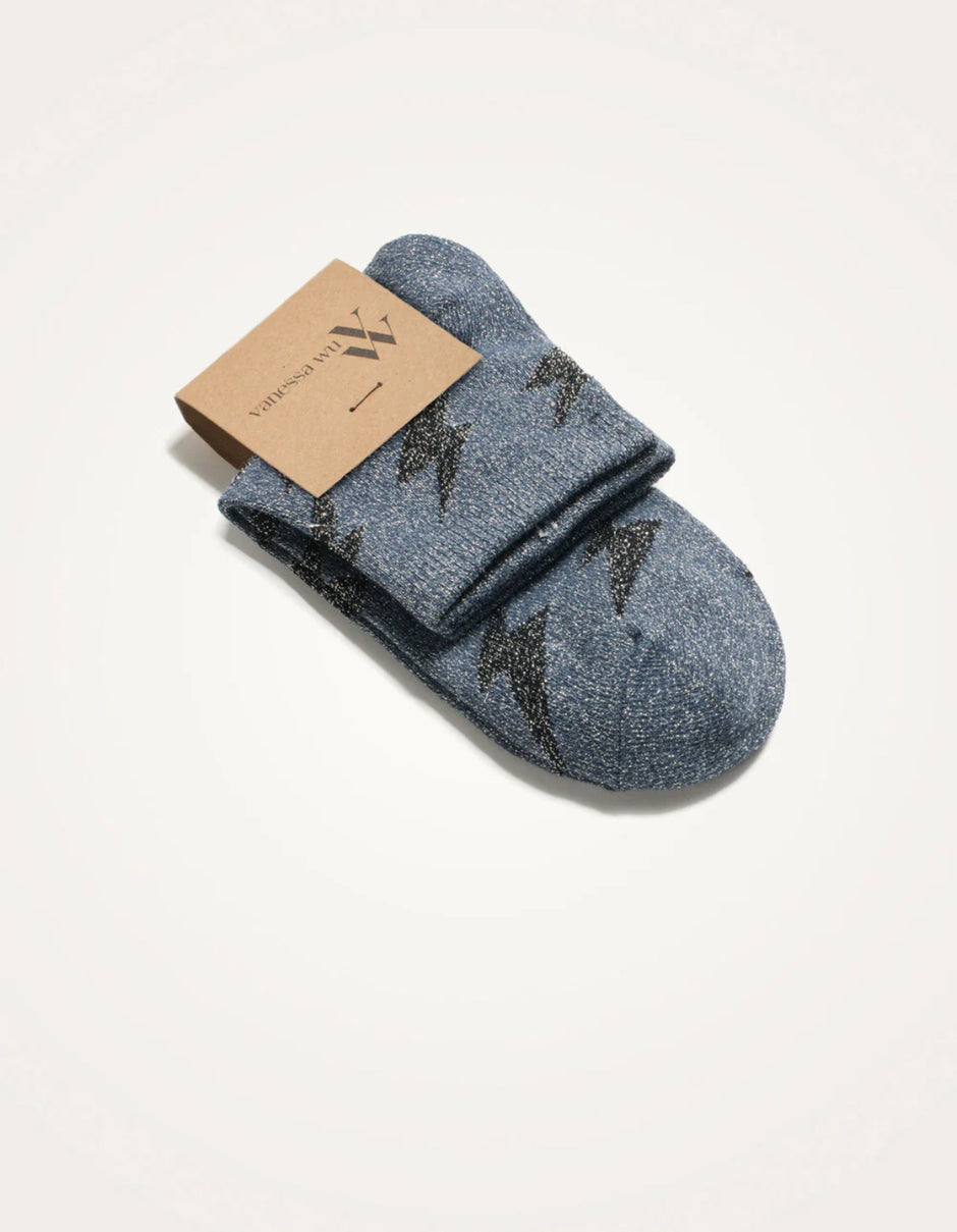 Chaussettes courtes Rachel Grises