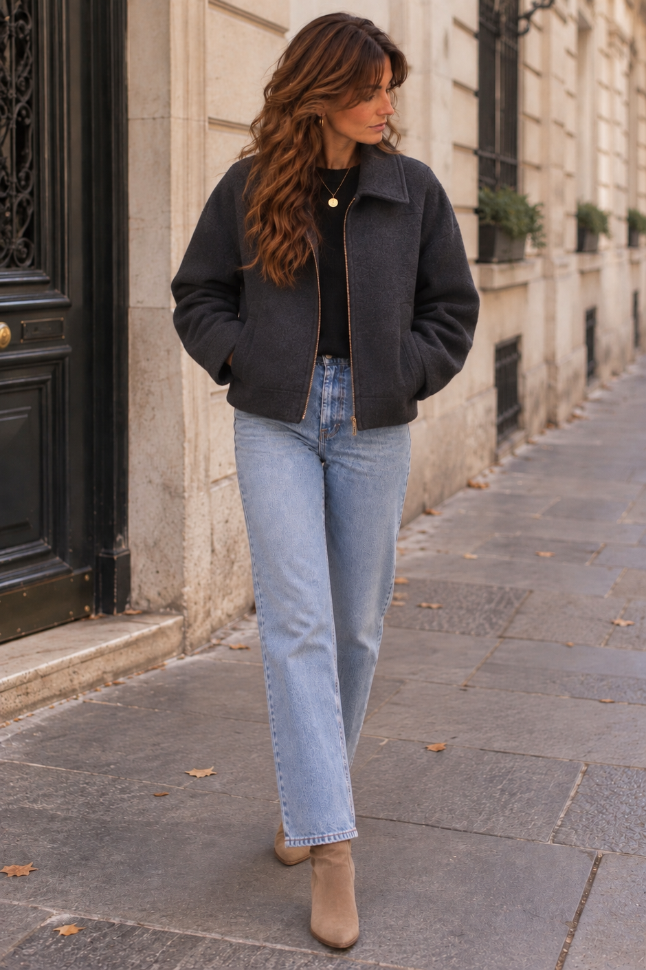 Veste Hetty Gris