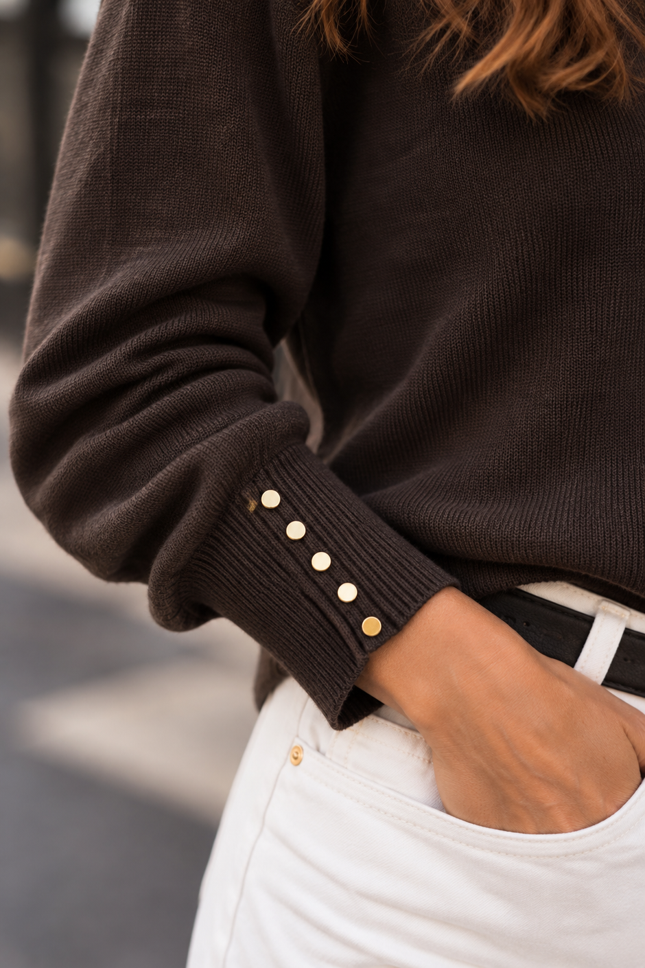 Pull Fin Cilla Choco