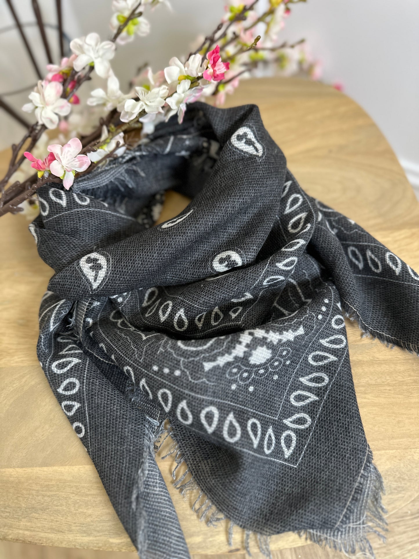 Foulard Brandy Noir