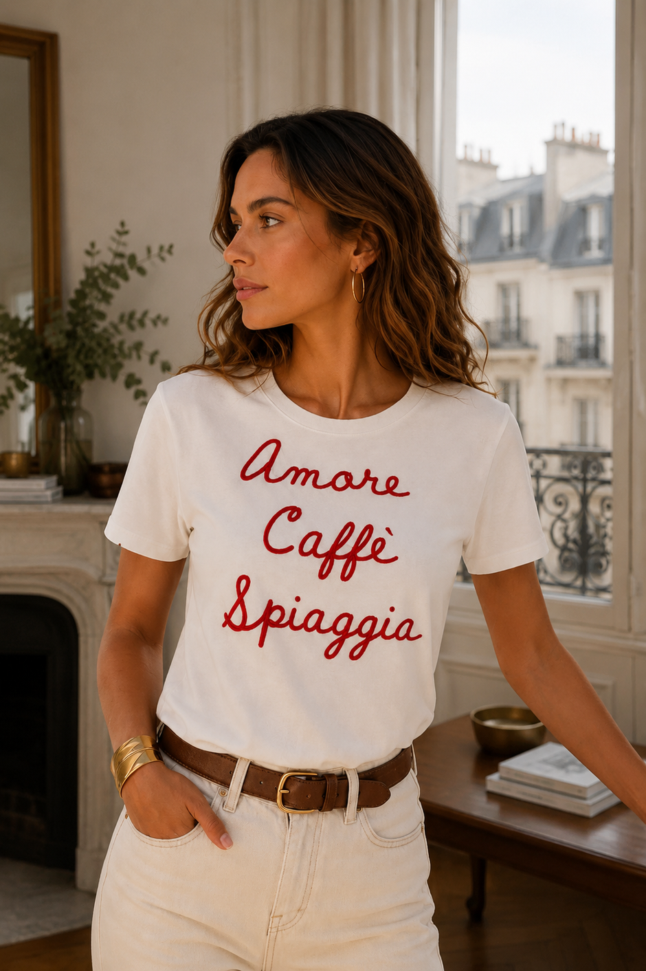 Tee Shirt Amore Caffe Rouge