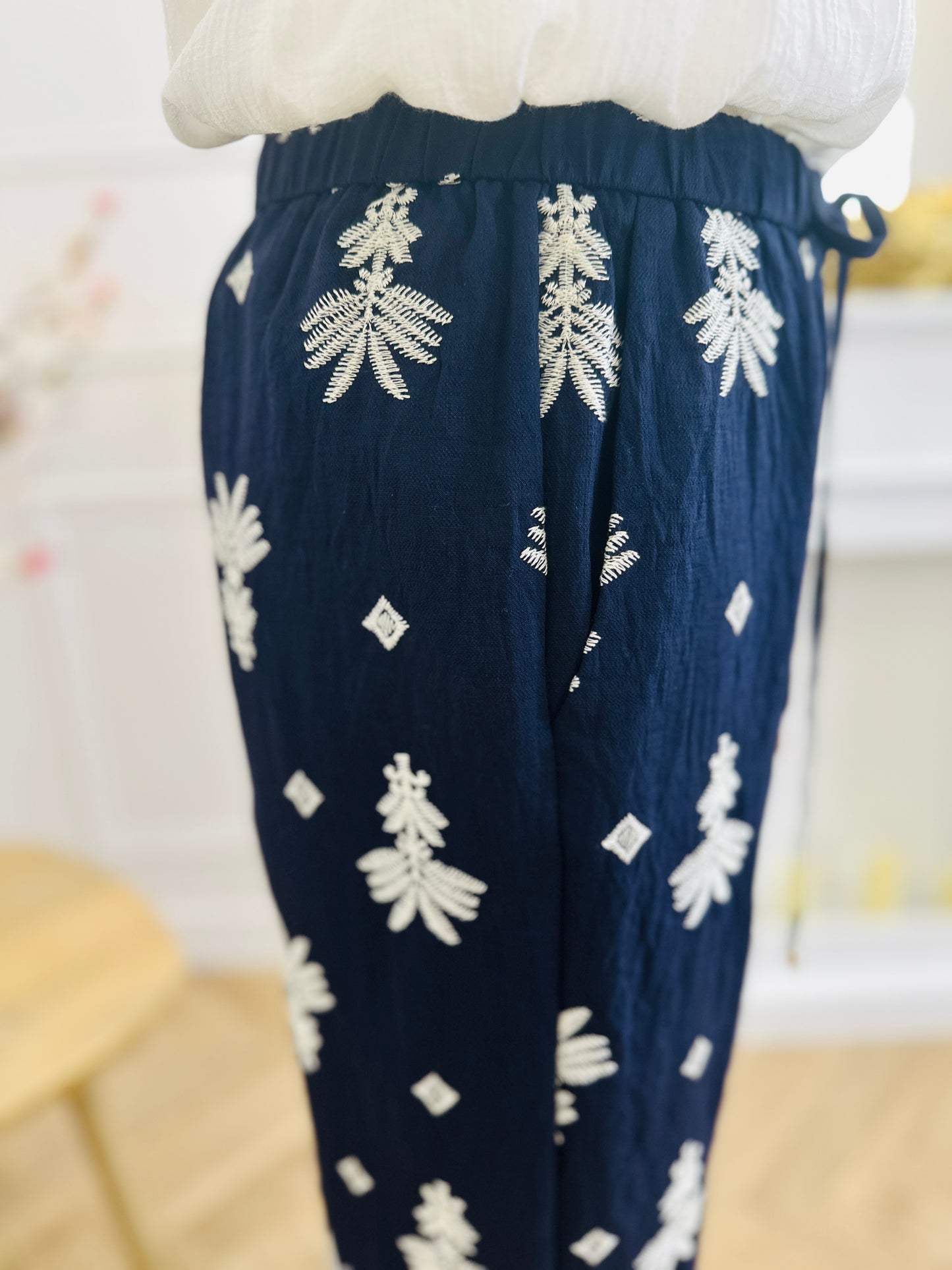 Pantalon De Palma Navy