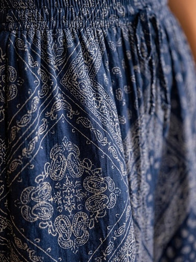 Pantalon Arina Bleu