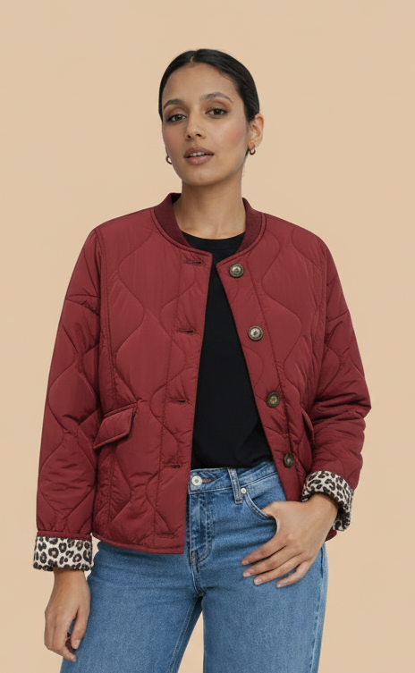 Veste Amala Bordeaux Léo