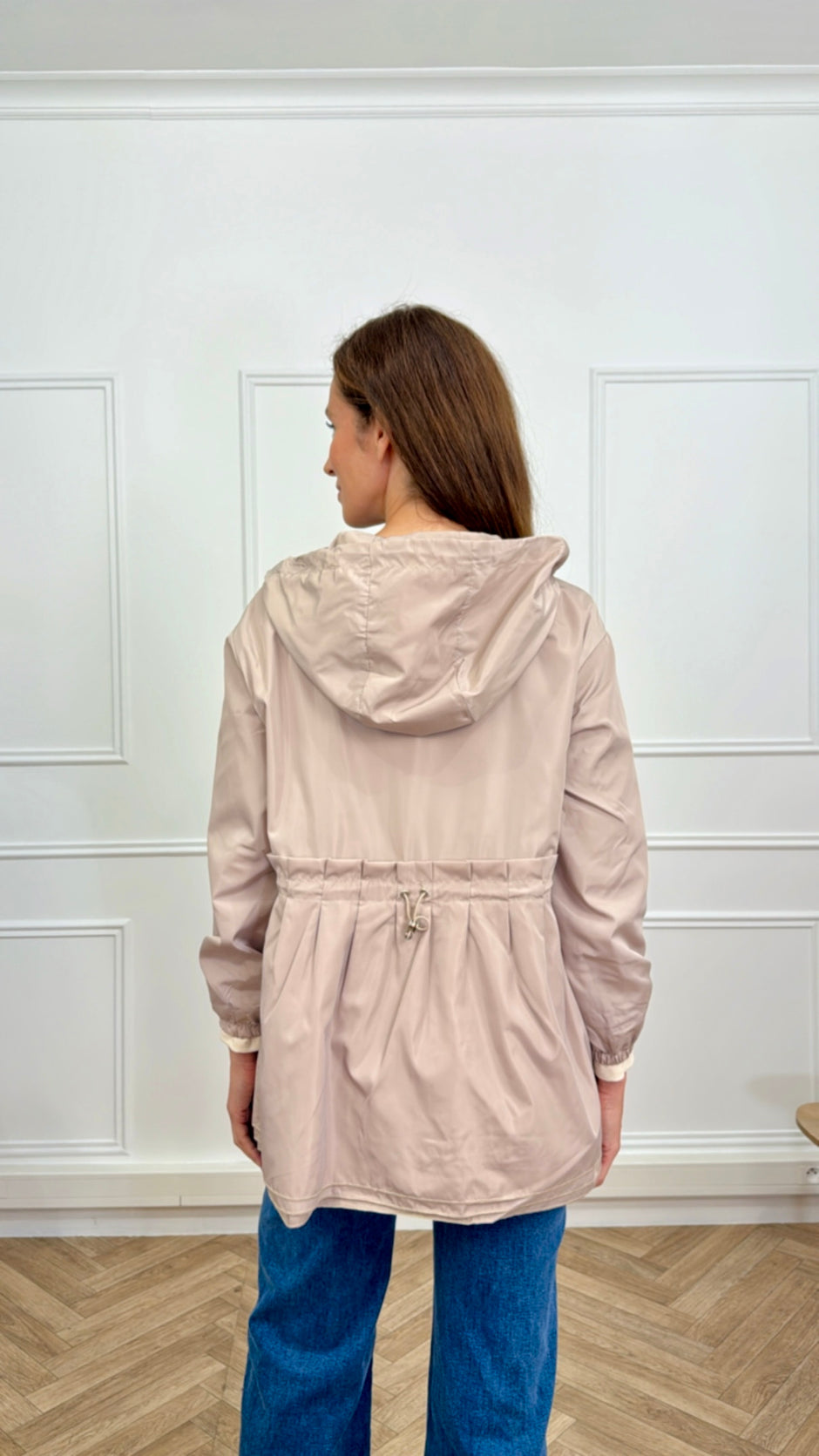 Veste Imperméable Hailey Taupe