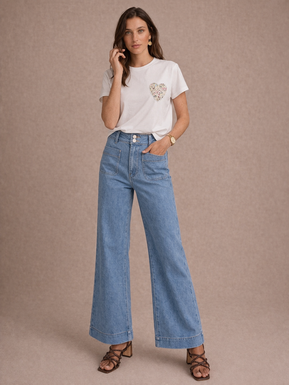 Tee Shirt Jade Cœur